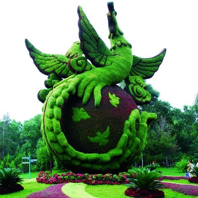 Stunning Artificial Landscape Trees Garden Decoration Topiary Animal Boxwood Green Plant