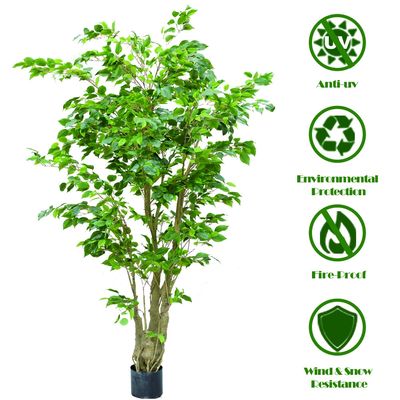 Artificial Plants Hot Selling Big Potted Banyan Tree For Home Decoration