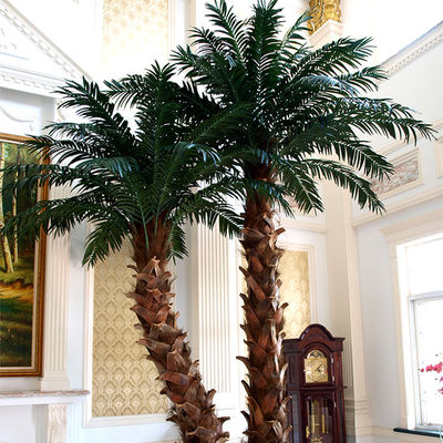 Washington Coconut Artificial Landscape Trees Hotel Restaurant Anti UV Long Lifespan 2-10 Meter