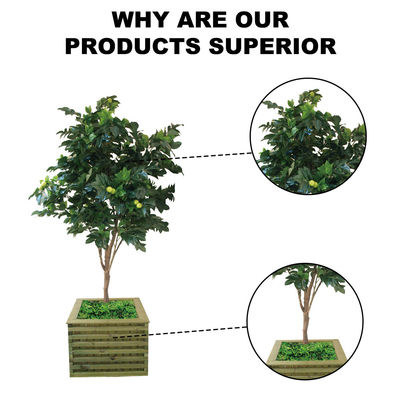 Architectural Landscaping Artificial Fruit Plant Bathroom Decorative Apple Tree