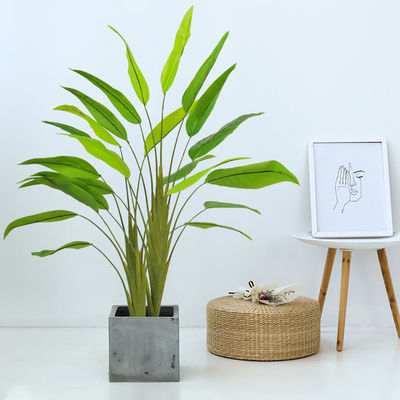 Natural Look Traveller'S Palm Artificial Potted Plants Over 20 Leaves Lush Plants Evergreen