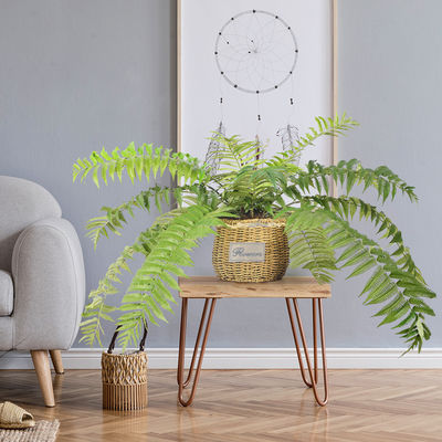 High Uv Proof Outdoor Artificial Potted Floor Plants Fern Tree For Garden Decoration