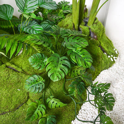 24" Plastic Home Decoration Plant Artificial Landscape Foliage Non Toxic