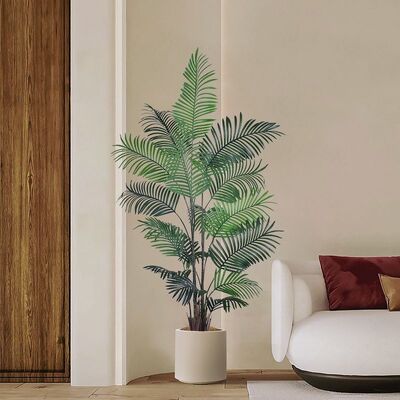 Wholesale 180cm (5.9ft) Artificial Indoor Palm Tree - J Style Areca Palm | Tall Artificial Plants for Living Room | Haihong Factory Direct | Faux Palm Trees Plants