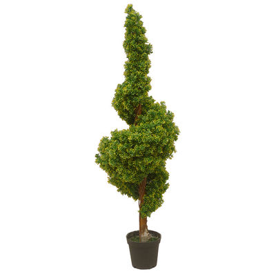 Special Design Artificial Topiary Tree , 6ft Fake Plant Single Trunk