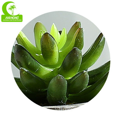 Green Real Touch 11.5cm Artificial Succulent Plant For Desktop