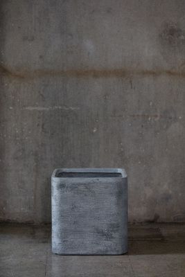 5inch Grey Square Plant Pots , Grey Square Plant Pots Indoor Outdoor