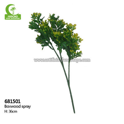 Aesthetic 36cm Artificial Tree Branches , Artificial Boxwood Leaves Good Value