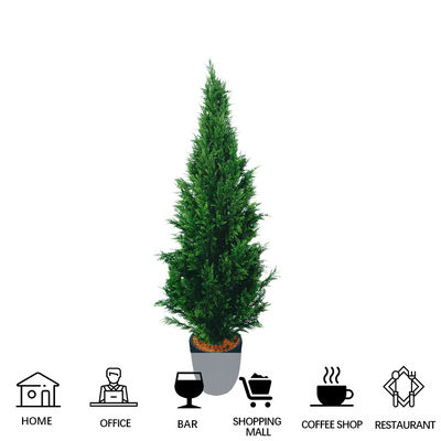 Cypress High Density Bonsai Evergreen Artificial Plants 1.2m-2m