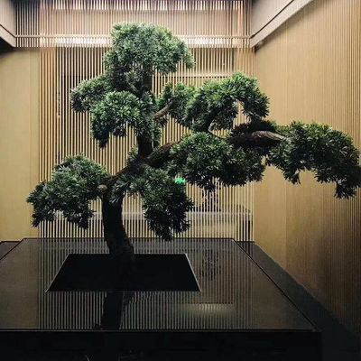 280cm Realistic Artificial Pine Tree Bonsai For Landscape