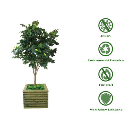 Architectural Landscaping Artificial Fruit Plant Bathroom Decorative Apple Tree