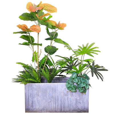 Green Artificial Potted Floor Plants Indoor Kitchen Landscape