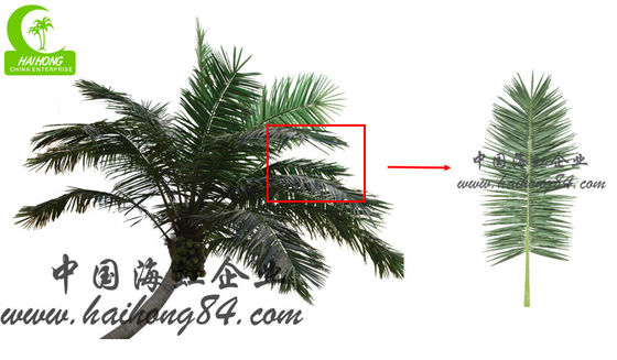 All season 400cm Height Artificial Tropical Tree , Large Artificial Outdoor Trees Durable