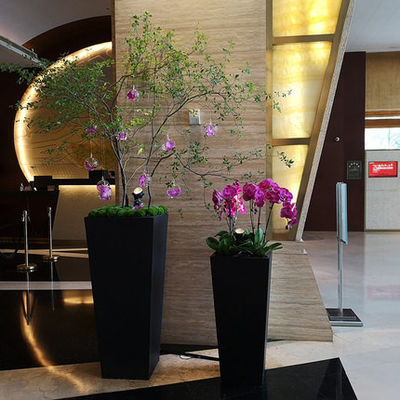 45cm Artificial Purple Flower For Hotel Home Office Decor