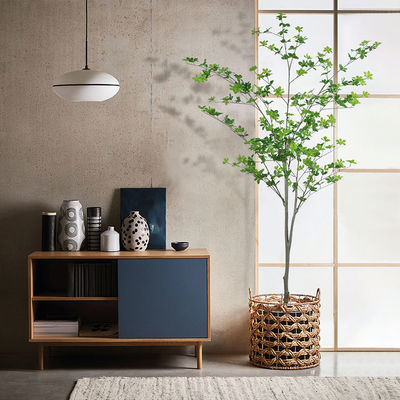 ODM Artificial Bell Tree Floor To Ceiling Home Lazy Green Plant Decoration