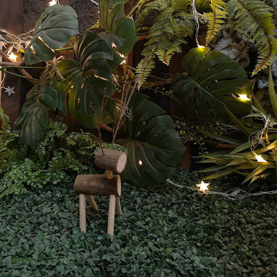 Creative Deer Custom Home Accessories Solid Wood Homestay Living Room Desktop Decorations